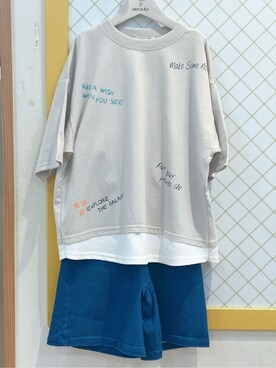 蒼さん（レディース・100cm）の春コーディネート