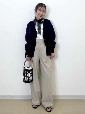 「ブルベ」｜Akiさん（レディース・157cm）の春コーディネート