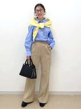 「ブルベ」｜Akiさん（レディース・157cm）の冬コーディネート