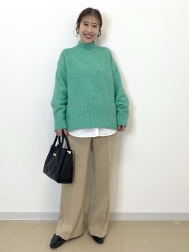 Akiさん(レディース・157cm)の冬コーディネート