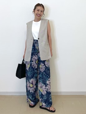 Akiさん（レディース・157cm）の夏コーディネート