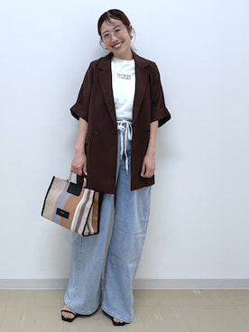 Akiさん（レディース・157cm）の夏コーディネート
