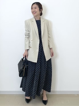 「ブルベ」｜Akiさん（レディース・157cm）の春コーディネート