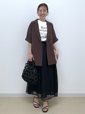 Akiさん（レディース・157cm）の夏コーディネート