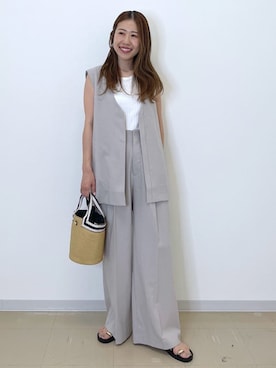 Akiさん（レディース・157cm）の夏コーディネート