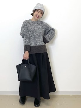 Akiさん(レディース・157cm)の冬コーディネート