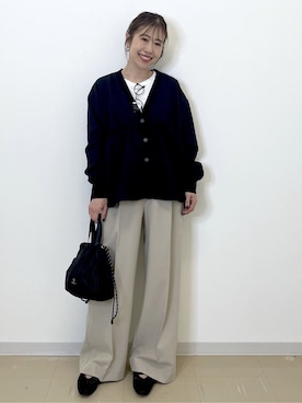 「ブルベ」｜Akiさん（レディース・157cm）の春コーディネート