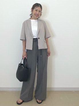 Akiさん(レディース・157cm)の夏コーディネート