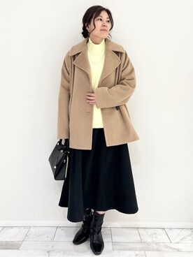 りなさん(レディース・156cm)の冬コーディネート