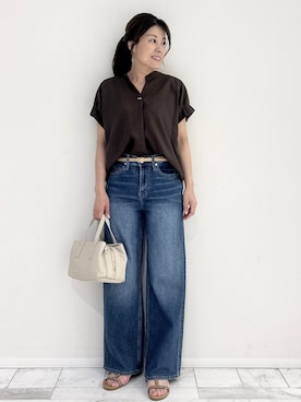 りなさん(レディース・156cm)の夏コーディネート