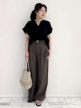 りなさん(レディース・156cm)の夏コーディネート