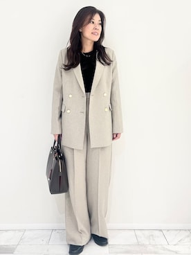 りなさん(レディース・156cm)の秋コーディネート