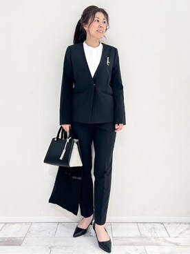 りなさん（レディース・156cm）の冬コーディネート