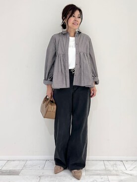 りなさん(レディース・156cm)の秋コーディネート