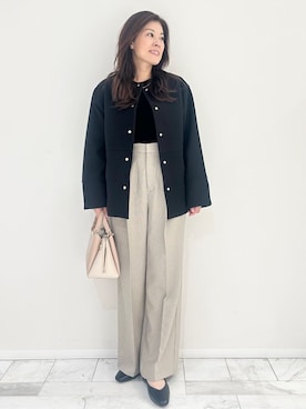 りなさん(レディース・156cm)の冬コーディネート