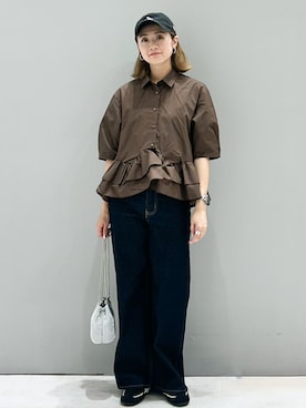 sumikaさん（レディース・158cm）の秋コーディネート
