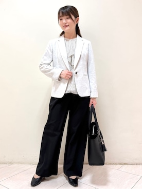 「Reflect（リフレクト）のアイテム（シューズ）」を使った、mikiさん（レディース・153cm）の春コーディネート