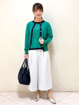 「Reflect（リフレクト）のアイテム（シューズ）」を使った、mikiさん（レディース・153cm）の春コーディネート