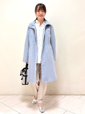 「COUP DE CHANCE（クードシャンス）のアイテム」を使った、mikiさん（レディース・153cm）の冬コーディネート