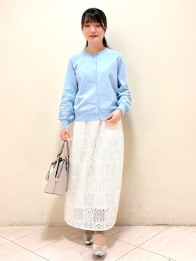 「Reflect（リフレクト）のアイテム（シューズ）」を使った、mikiさん（レディース・153cm）の春コーディネート