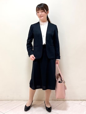 「Reflect（リフレクト）のアイテム（シューズ）」を使った、mikiさん（レディース・153cm）の春コーディネート