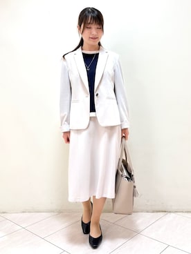 mikiさん（レディース・153cm）の春コーディネート