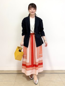 mikiさん(レディース・153cm)の夏コーディネート