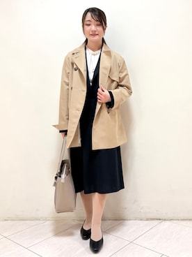 「Reflect（リフレクト）のアイテム」を使った、mikiさん（レディース・153cm）の春コーディネート