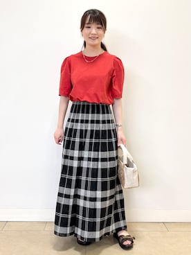 mikiさん(レディース・153cm)の夏コーディネート