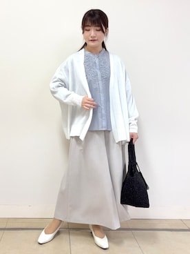 「Reflect（リフレクト）のアイテム（シューズ）」を使った、mikiさん（レディース・153cm）の春コーディネート