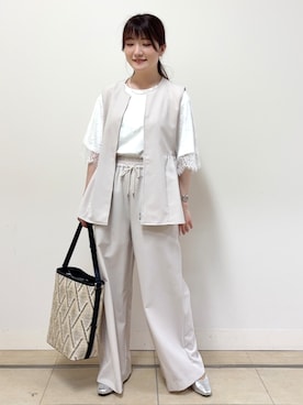 mikiさん（レディース・153cm）の春コーディネート