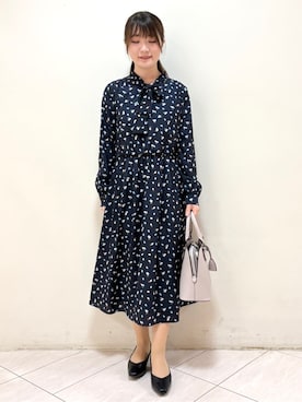 「Reflect（リフレクト）のアイテム（ワンピース/ドレス）」を使った、mikiさん（レディース・153cm）の春コーディネート