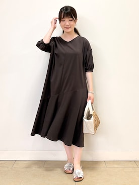 mikiさん(レディース・153cm)の夏コーディネート