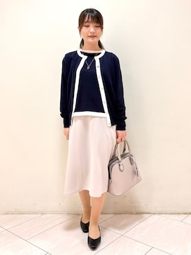 「Reflect（リフレクト）のアイテム（シューズ）」を使った、mikiさん（レディース・153cm）の春コーディネート