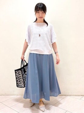 mikiさん(レディース・153cm)の夏コーディネート