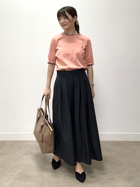 「Reflect（リフレクト）のアイテム」を使った、mikiさん（レディース・153cm）の夏コーディネート
