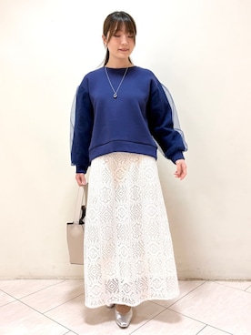 「Reflect（リフレクト）のアイテム（シューズ）」を使った、mikiさん（レディース・153cm）の冬コーディネート