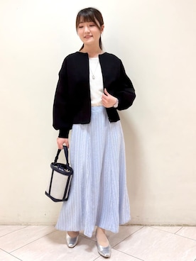 「Reflect（リフレクト）のアイテム（シューズ）」を使った、mikiさん（レディース・153cm）の春コーディネート