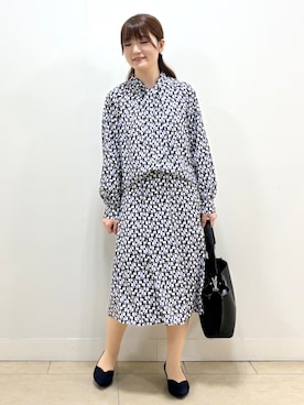 「Reflect（リフレクト）のアイテム（バッグ）」を使った、mikiさん（レディース・153cm）の秋コーディネート