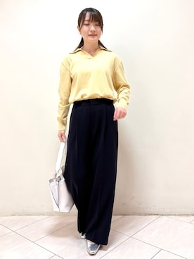 「Reflect（リフレクト）のアイテム（シューズ）」を使った、mikiさん（レディース・153cm）の冬コーディネート