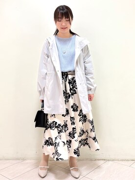 mikiさん（レディース・153cm）の春コーディネート