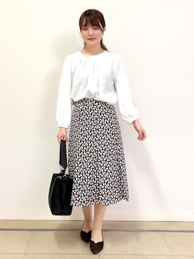 「Reflect（リフレクト）のアイテム（バッグ）」を使った、mikiさん（レディース・153cm）の秋コーディネート