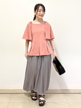 mikiさん(レディース・153cm)の夏コーディネート