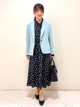 「Reflect（リフレクト）のアイテム（ワンピース/ドレス）」を使った、mikiさん（レディース・153cm）の春コーディネート