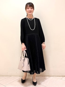 「Reflect（リフレクト）のアイテム（ワンピース/ドレス）」を使った、mikiさん（レディース・153cm）の春コーディネート