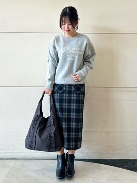 ゆうなさん（レディース・159cm）の冬コーディネート