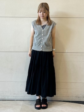 ゆうなさん(レディース・159cm)の夏コーディネート