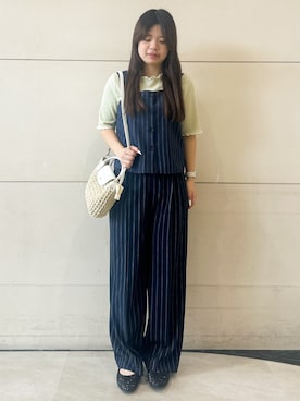 ゆうなさん（レディース・159cm）の春コーディネート