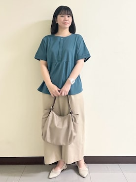 まこさん(レディース・153cm)の夏コーディネート