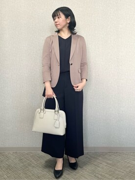 まこさん(レディース・153cm)の冬コーディネート